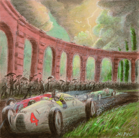 Gianni Del Bue for the Gran Premio Nuvolari 2013