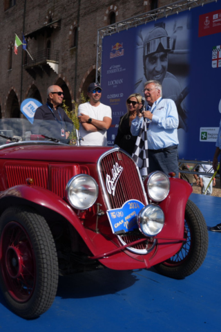 TRIONFO PER VESCO-VESCO A BORDO DI UNA FIAT 508 S DEL 1935