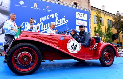 Gran Premio Nuvolari - 1st Class. Vesco - Guerini on Fiat 508s Balilla Sport