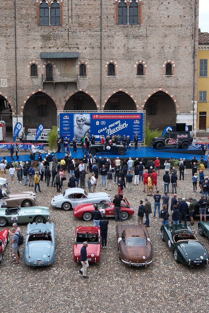 C.S.9 - Al via da Mantova la manifestazione che celebra il mito di Tazio Nuvolari  con la presenza di 300 equipaggi da tutto il mondo  e 85 vetture anteguerra