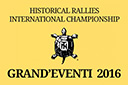 HISTORICAL INTERNATIONAL RALLY CHAMPIONSHIP "GRAND'EVENTI 2016"